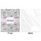 Wild Tulips Minky Blanket - 50"x60" - Single Sided - Front & Back