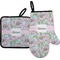 Wild Tulips Oven Mitt & Pot Holder Set w/ Name or Text