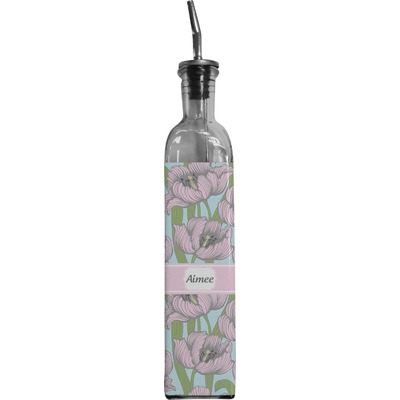 Wild Tulips Oil Dispenser Bottle (Personalized)