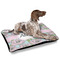 Wild Tulips Outdoor Dog Beds - Large - IN CONTEXT