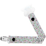 Wild Tulips Pacifier Clip (Personalized)