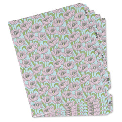 Wild Tulips Binder Tab Divider - Set of 5 (Personalized)