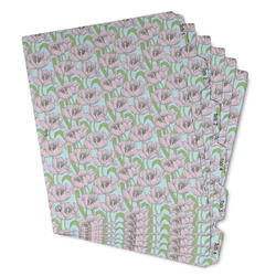 Wild Tulips Binder Tab Divider - Set of 6 (Personalized)