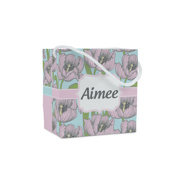 Custom Wild Tulips Party Favor Gift Bags - Gloss (Personalized)