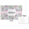 Wild Tulips Disposable Paper Placemat - Front & Back