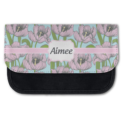 Wild Tulips Canvas Pencil Case w/ Name or Text
