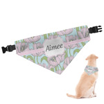 Wild Tulips Dog Bandana - Small (Personalized)