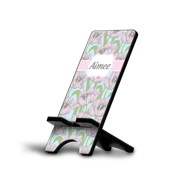 Custom Wild Tulips Cell Phone Stand (Personalized)