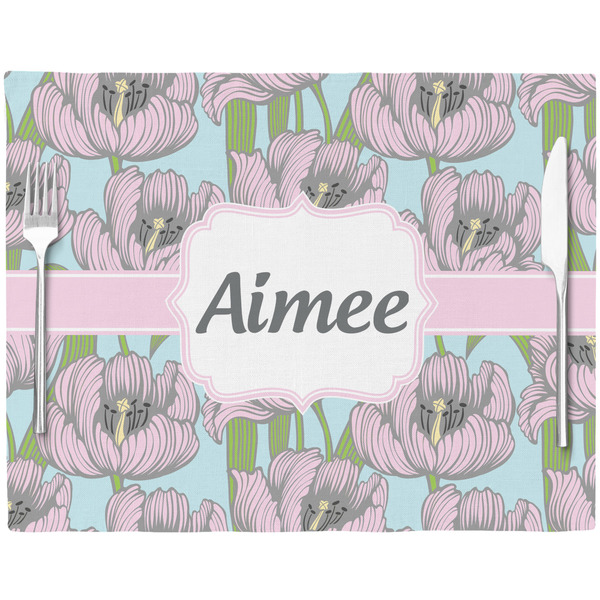 Wild Tulips Placemat with Props