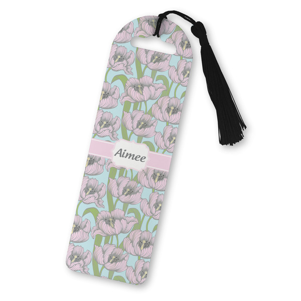 Custom Wild Tulips Plastic Bookmark (Personalized)