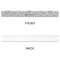 Wild Tulips Plastic Ruler - 12" - APPROVAL