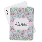Wild Tulips Playing Cards (Personalized)