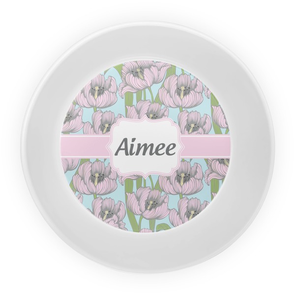 Wild Tulips Melamine Bowl - Center