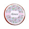 Wild Tulips Printed Icing Circle - Small - On Cookie