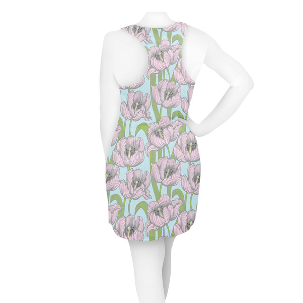 Wild Tulips Racerback Dress - On Model - Back