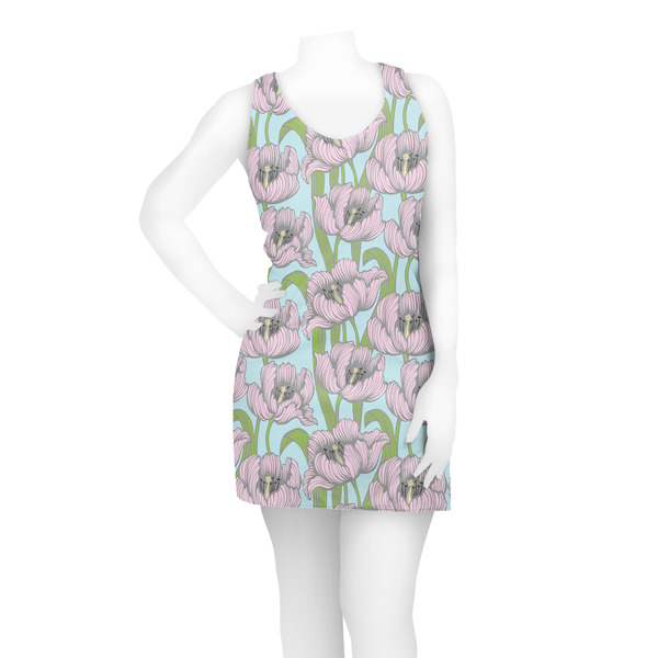 Wild Tulips Racerback Dress - On Model - Front