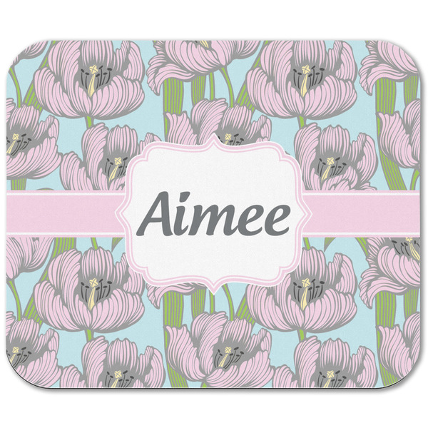 Wild Tulips Rectangular Mouse Pad - APPROVAL