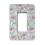 Wild Tulips Rocker Style Light Switch Cover (Personalized)