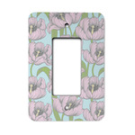 Wild Tulips Rocker Style Light Switch Cover