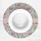 Wild Tulips Round Linen Placemats - LIFESTYLE (single)