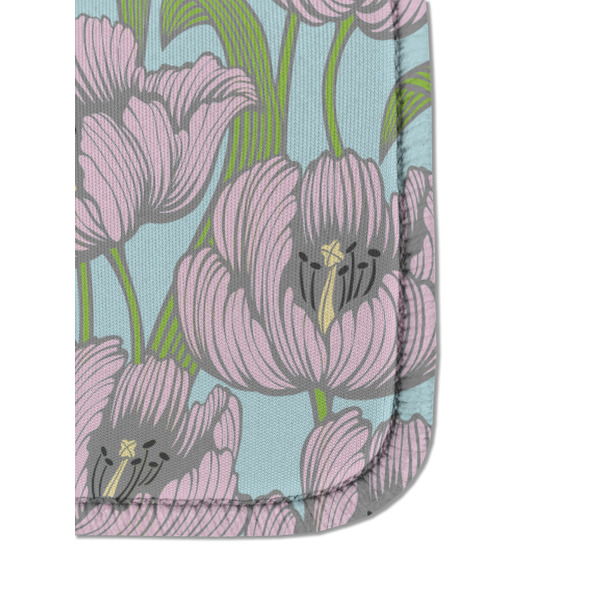 Wild Tulips Sanitizer Holder Keychain - Detail