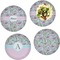 Wild Tulips Set of Lunch / Dinner Plates