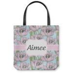Wild Tulips Canvas Tote Bag - Large - 18"x18" (Personalized)