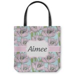 Wild Tulips Canvas Tote Bag - Large - 18"x18" (Personalized)