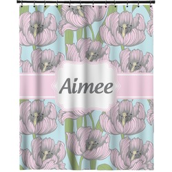Wild Tulips Extra Long Shower Curtain - 70"x84" (Personalized)