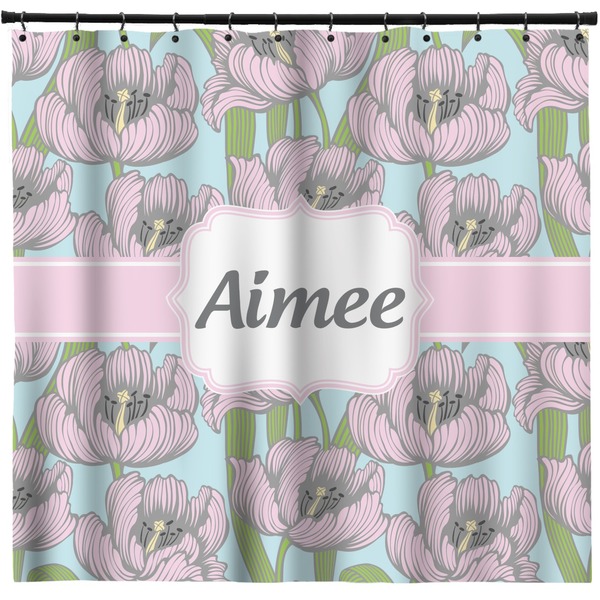 Custom Wild Tulips Shower Curtain - Custom Size (Personalized)