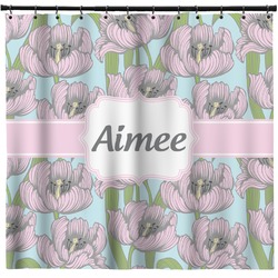 Wild Tulips Shower Curtain (Personalized)