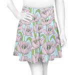 Wild Tulips Skater Skirt - X Small