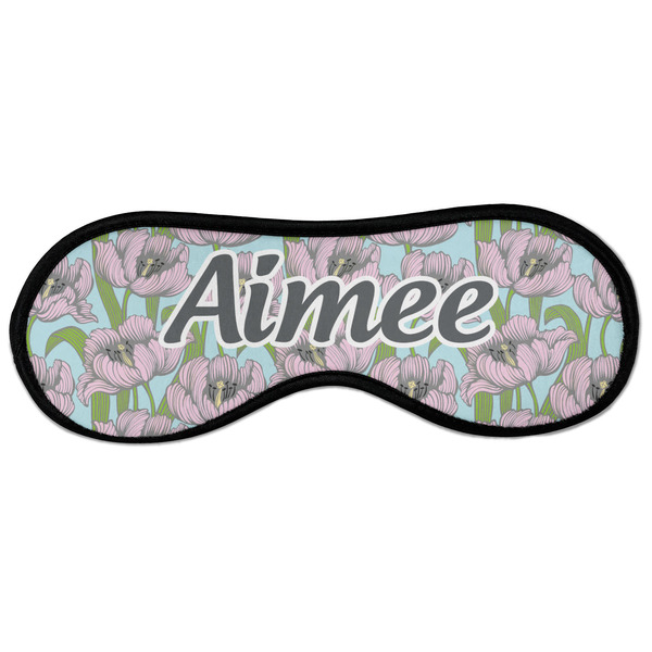 Wild Tulips Sleeping Eye Mask - Front Large