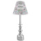 Wild Tulips Small Chandelier Lamp - LIFESTYLE (on candle stick)