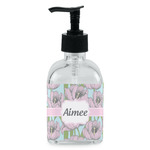 Wild Tulips Glass Soap & Lotion Bottle - Single Bottle (Personalized)