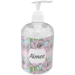 Wild Tulips Acrylic Soap & Lotion Bottle (Personalized)