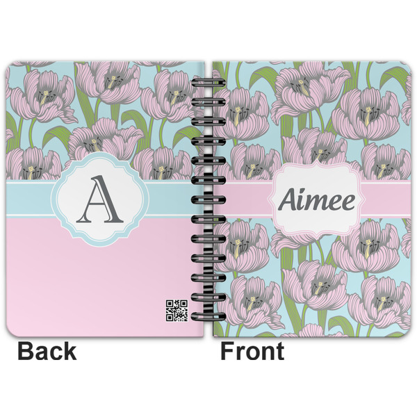 Wild Tulips Spiral Journal 5 x 7 - Apvl