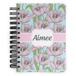Wild Tulips Spiral Notebook - 5x7 w/ Name or Text