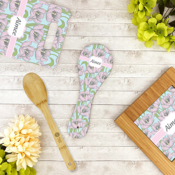 Wild Tulips Spoon Rest Trivet - LIFESTYLE