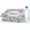 Wild Tulips Sports Towel Folded with Water Bottle