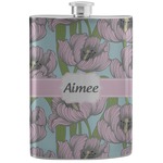 Wild Tulips Stainless Steel Flask (Personalized)