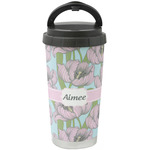 Wild Tulips Stainless Steel Coffee Tumbler (Personalized)