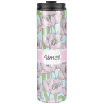 Wild Tulips Stainless Steel Skinny Tumbler - 20 oz (Personalized)