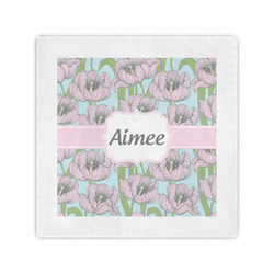 Wild Tulips Standard Cocktail Napkins (Personalized)
