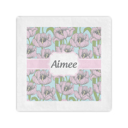 Wild Tulips Cocktail Napkins (Personalized)