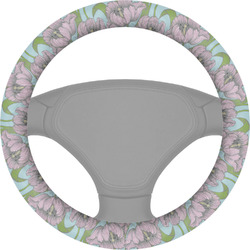 Wild Tulips Steering Wheel Cover