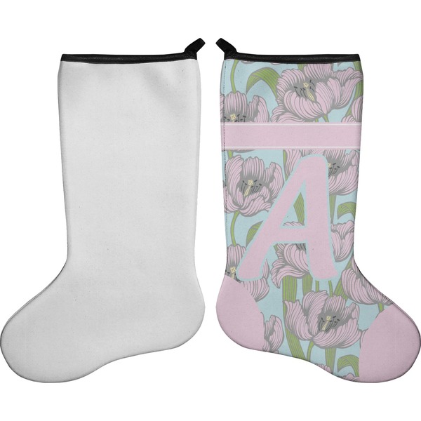 Wild Tulips Stocking - Single-Sided - Approval
