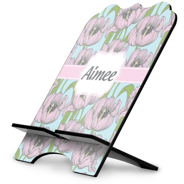 Custom Wild Tulips Stylized Tablet Stand (Personalized)