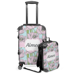 Wild Tulips Kids 2-Piece Luggage Set - Suitcase & Backpack (Personalized)