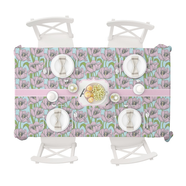 Wild Tulips Tablecloths (58"x102") - TOP VIEW